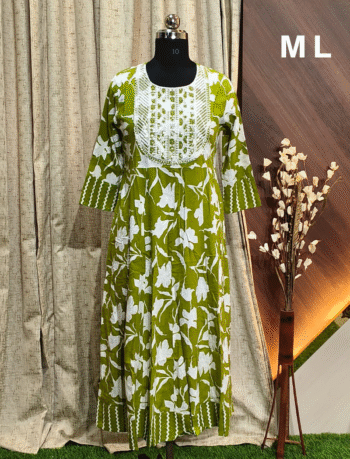 5040-  Anarkali kurtis