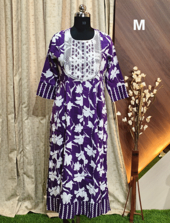 5041 -  Anarkali kurtis