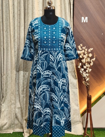 5077 -  Anarkali kurtis