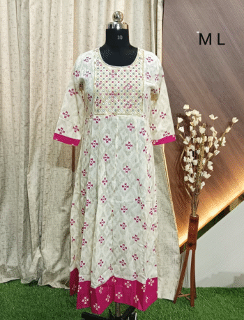5081 -  Anarkali kurtis
