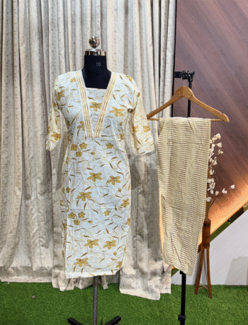 5066 - Cotton Kurti with Pant