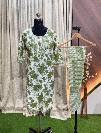 5067 - Cotton Kurti with Pant