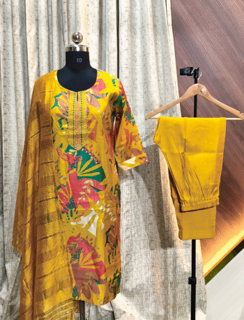 5120 - Kurti with Pant and Dupatta 3PC