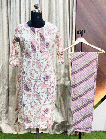 5157- Cotton Kurti with Pant