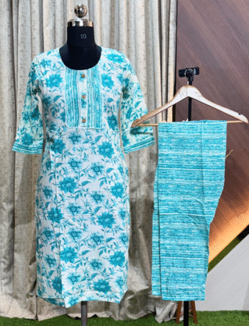 5178- Cotton Kurti with Pant