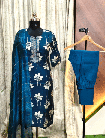 5126 - Kurti with Pant and Dupatta 3PC