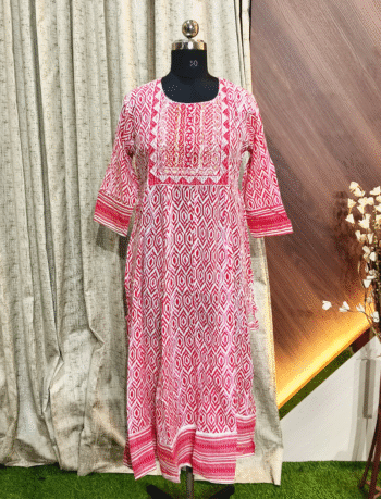 5258 -  Anarkali kurtis