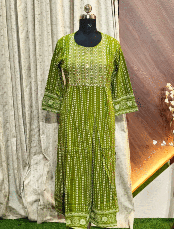 5261 -  Anarkali kurtis