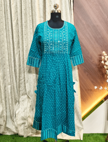 5265 -  Anarkali kurtis