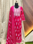 5339-  Anarkali kurtis with duppatta