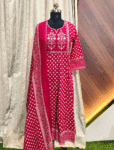 5352 -  Anarkali kurtis with duppatta