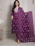 5354 -  Anarkali kurtis with duppatta