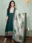 5364 - Anarkali Kurti with Pant and Dupatta 3PC set