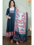 5368 - Anarkali Kurti with Pant and Dupatta 3PC set