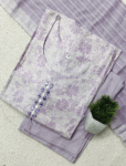 5407 - Cotton 3pc Kurta Set