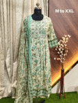 5598 -  Anarkali kurtis with duppatta
