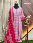 5599 -  Anarkali kurtis with duppatta
