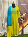 5602 -  Anarkali kurtis with duppatta