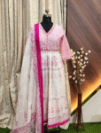 5625 -  Anarkali kurtis with duppatta