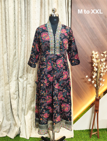 5639 -  Anarkali kurtis