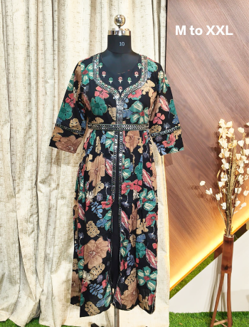 5652 -  Anarkali kurtis