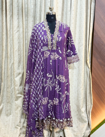 5788 -  Anarkali kurtis with duppatta