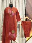 5914 - Straight cut Kurti with Pant and Duppatta 3PCS Set