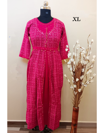 5938 - Anarkalli kurtis