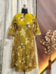 5957 -  Vertican silk A line  kurtis