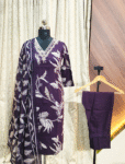 6014 - Kurti with Pant and Dupatta 3PC