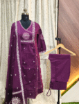 6049 - Umbrella Kurti  with Pant and Duppata 3PCS Set