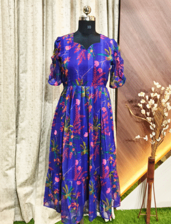 6092- Georgette Frock