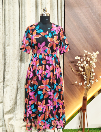 6100 -  Georgette Frock