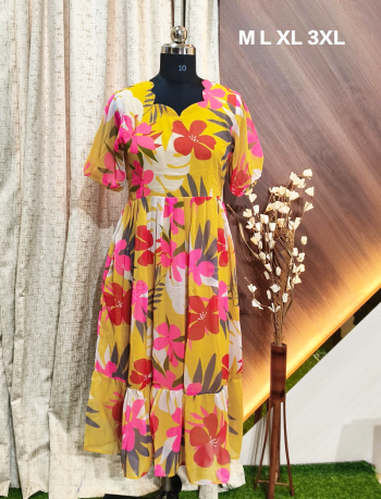 6107 -  Georgette Frock