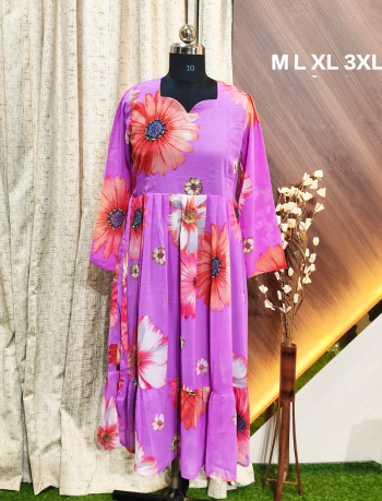 6110 -  Georgette Frock