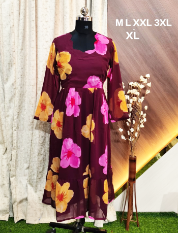 6112 -  Georgette Frock