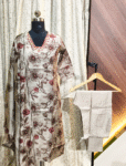 6133 - Kurti with Pant and Dupatta 3PC