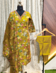 6135 - Kurti with Pant and Dupatta 3PC