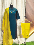 6179 - Kurti with Pant and Dupatta 3PC