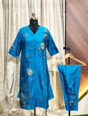 6193  - Co-Ords  (Rama Blue)