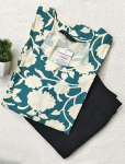6221 - Kurti with Jeggings Combo