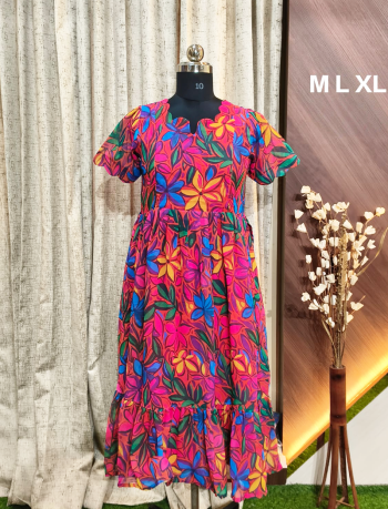 6256 -  Georgette Feeding Frock