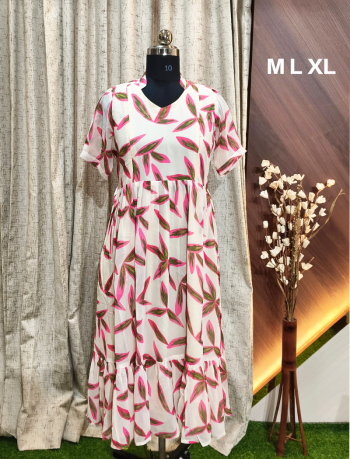 6252 -  Georgette Feeding Frock