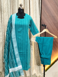 6342 - Cotton 3pc Kurta Set
