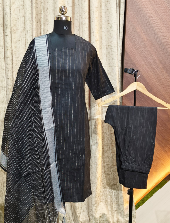 6345 - Cotton 3pc Kurta Set