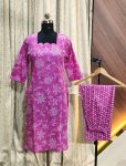 6373 - Cotton Kurti with Pant
