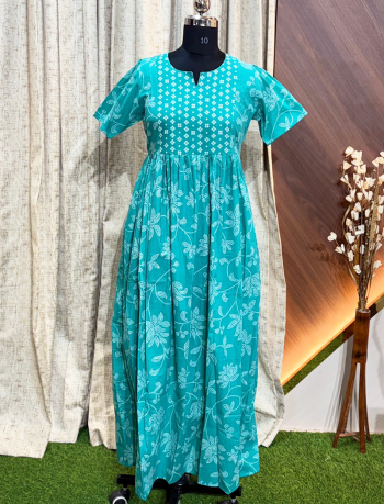 6378- Frock Style Nighty