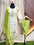 6475 - Kurti with Pant and Dupatta 3PC