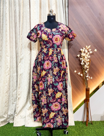 6595 - Frock Style Nighty