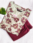 6655 - Kurti with Jeggings Combo